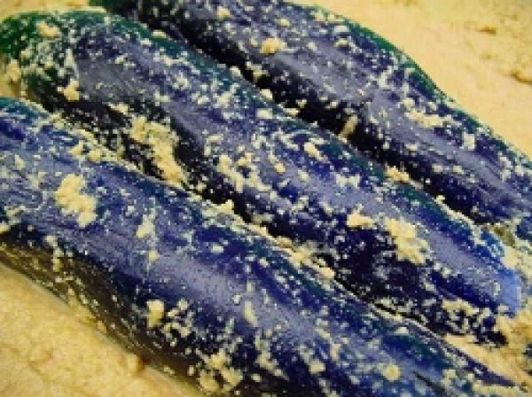 菜香や□有機米ぬかで漬けた無添加熟成ぬか床漬け【なすぬか漬け】